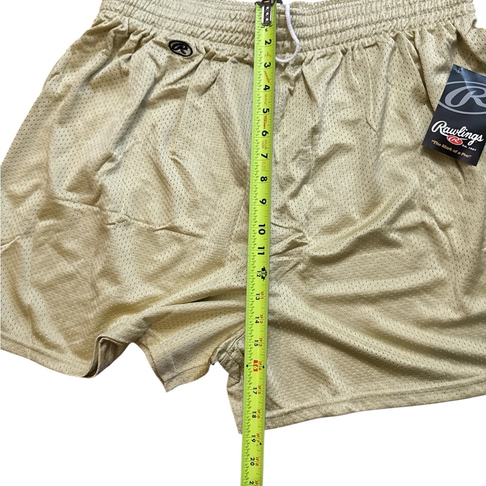 Vintage Deadstock NWT Rawlings Gold Athletic Shorts Men’s Size XXL Adult - Picture 7 of 11